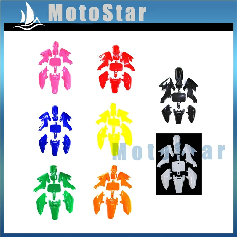 Plastic Fairing Body Kits For 50 70 90 110 125 140 150cc Chinese CRF50 XR50 Piranha SSR Thumpstar S