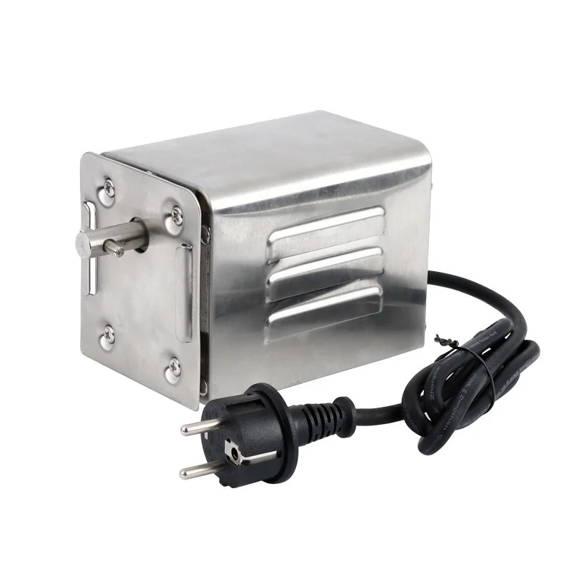 SP-S40 Stainless Steel Barbecue Electric Motor, Professional Barbecue Motor for Chicken, Pork, Gril