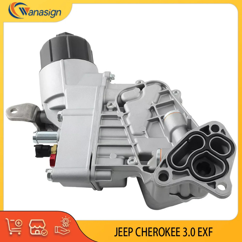 AUTO ENGINE PARTS Oil Cooler Filter Housing Fit For Chrysler 300C JEEP GRAND CHEROKEE 3.0 L T V6 Di