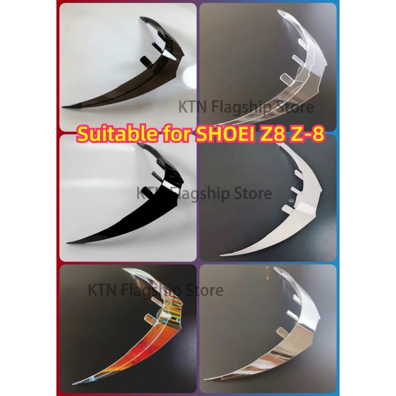 Suitable for SHOEI Z8 Z-8 motorcycle rear trim helmet spoiler box tail parts and accessories