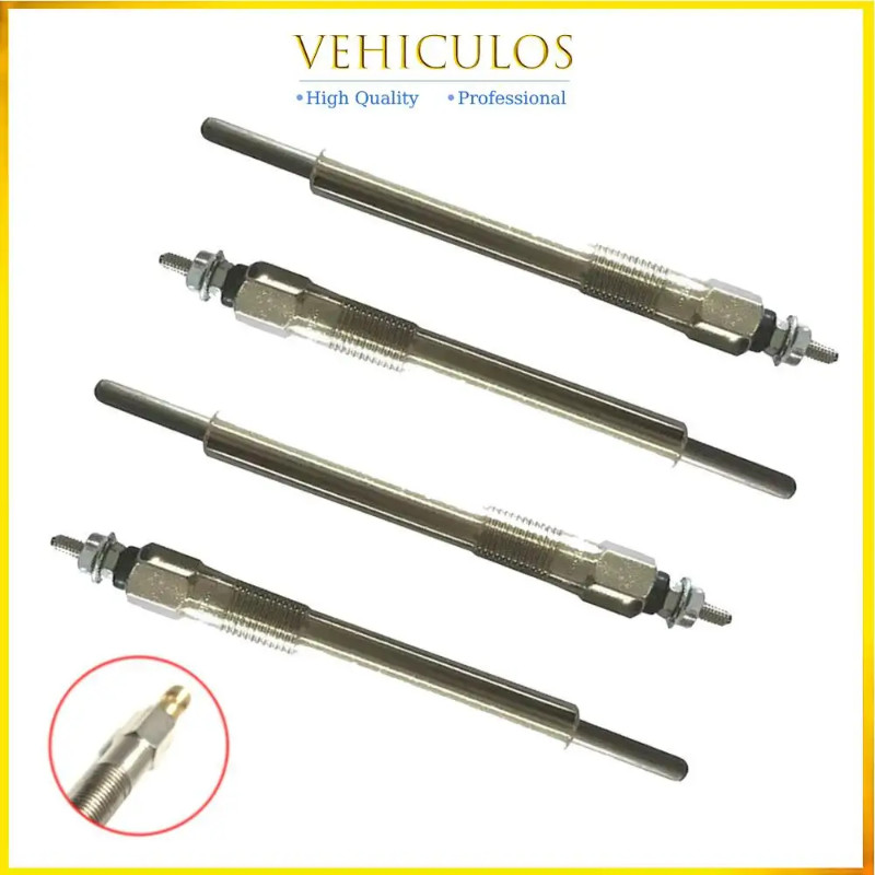 8-94133-759-9 4pc 12V Glow Plugs set For Isuzu 4JB1 4JB1T 4JG1 4JG1T 4JA1 4JA1T Engine Sumitomo Kob