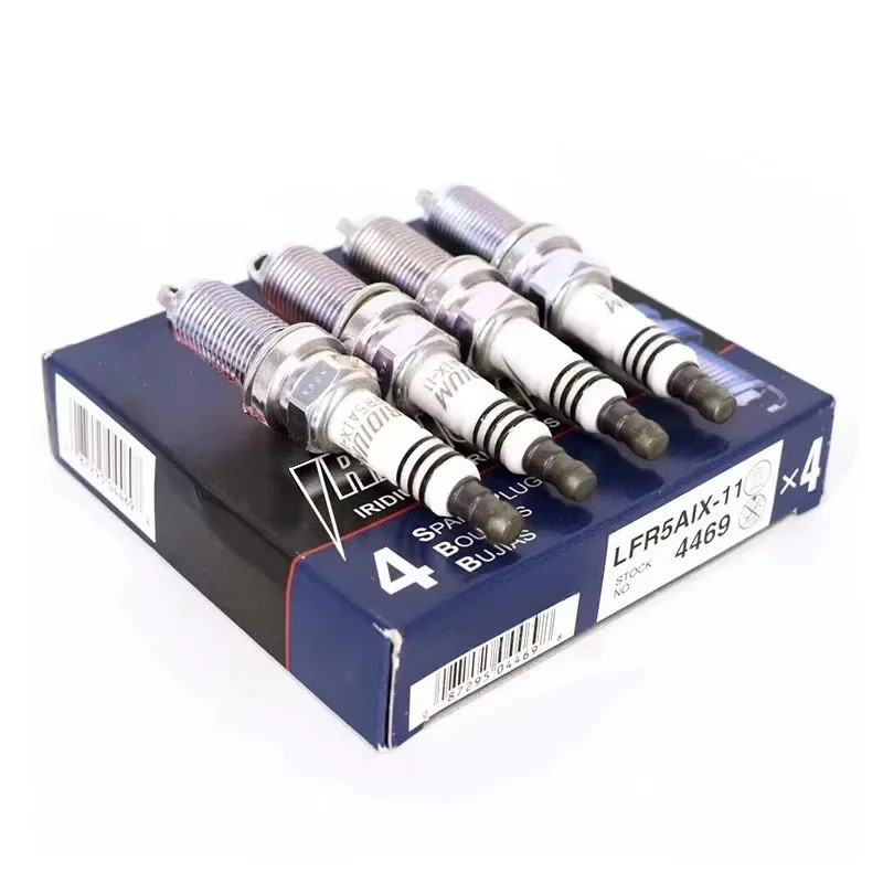 4-6pcs LFR5AIX-11 4469 Iridium IX Spark Plug fit for Hyundai Infiniti Kia Mariner Mercury Nissan Sc