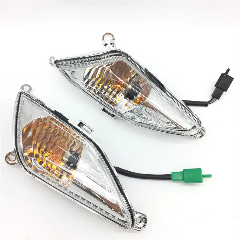 Motorcycle Chinese scooter Front Turn Signal Turn Indicator Signal Light flash light For Suzuki Hao