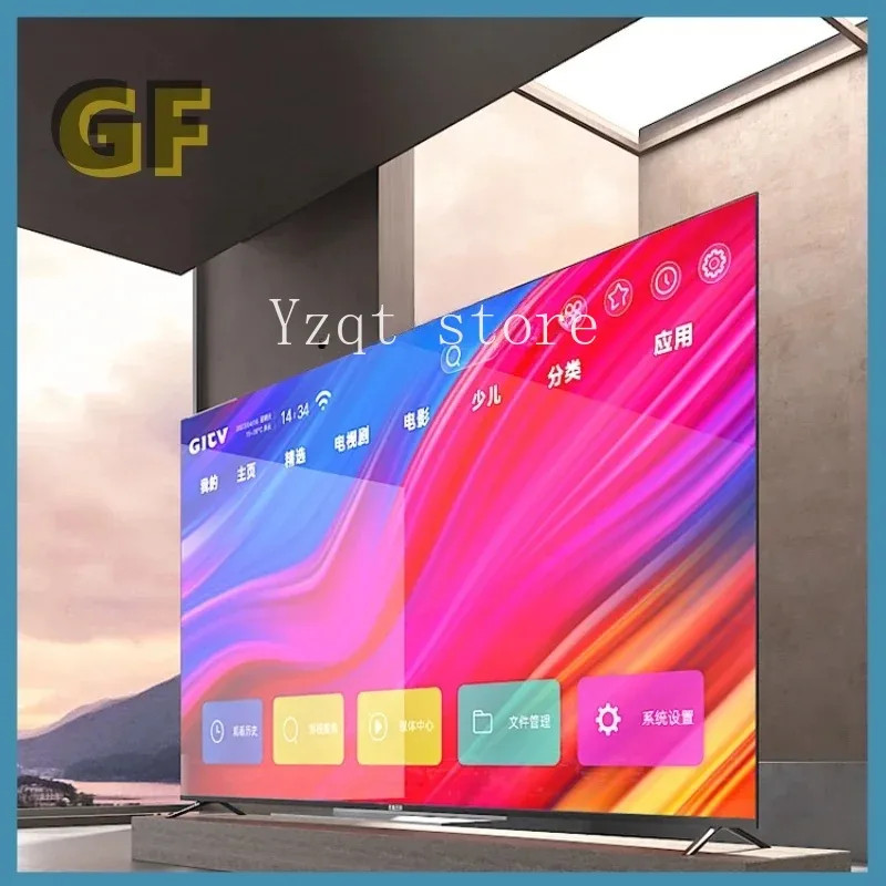ZC Frameless Full Screen 100-Inch TV 120 Network Wifi75 Far-Field Voice 85 HD 4K LCD Display