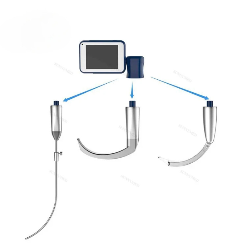 SY-P020N Clinic medical device 3 inch portable rigid Video Laryngoscope Individual lenses
