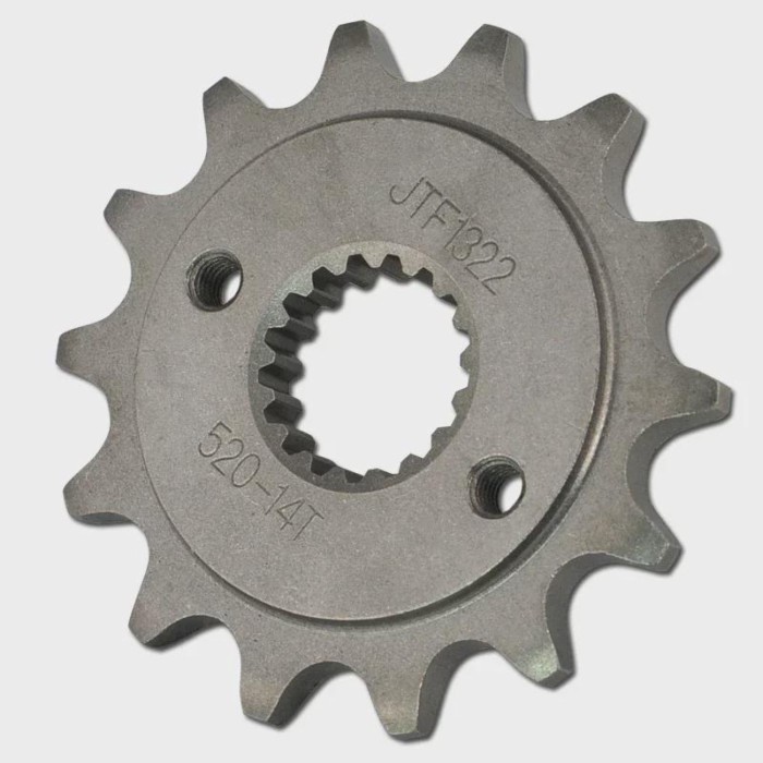 520 Chain 14T Motocycle Front Sprocket For Honda CRM250/1991-1995 CRM250 MD32 1997-1999 TRX400 1999