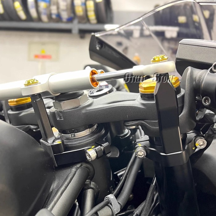 For KAWASAKI ZX 4R zx 4RR ZX-4R ZX4R ZX-4RR ZX4RR 2023- Motorcycle Accessories CNC Stabilize Damper