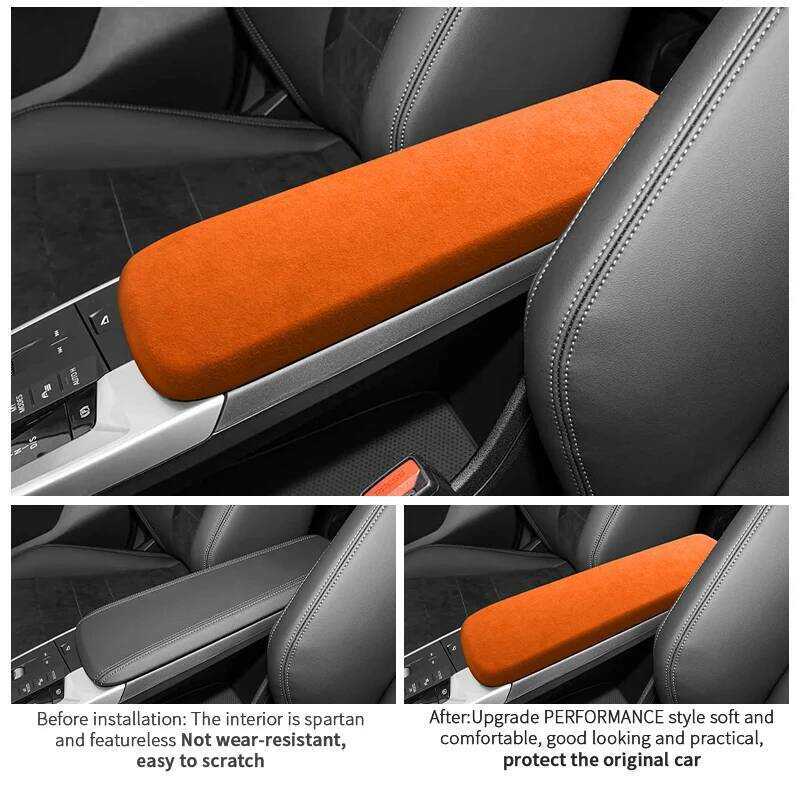▥ For BMW X1 Ix1 U11 2023-2025 X2 U10 U12 2024-2025 Car Seat Armrest Boot Cover Interior Tuning