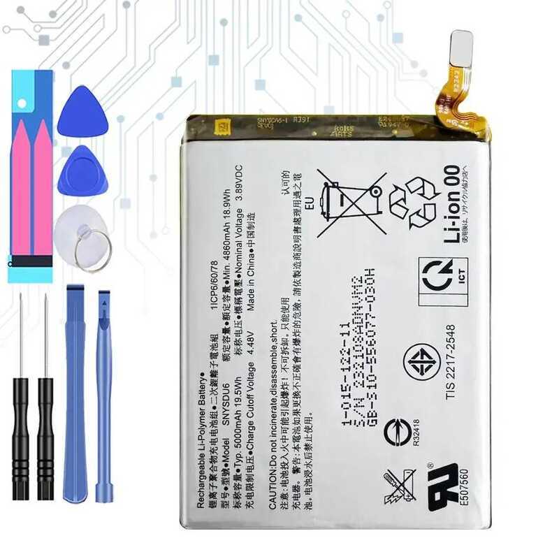 Battery SNYSDU6 SNYSCA6 For Sony Xperia 10 IV XQ-CM52 XQ-CM62 XQ-CM72 For Xperia 1 IV Mark4 XQ-CT54 