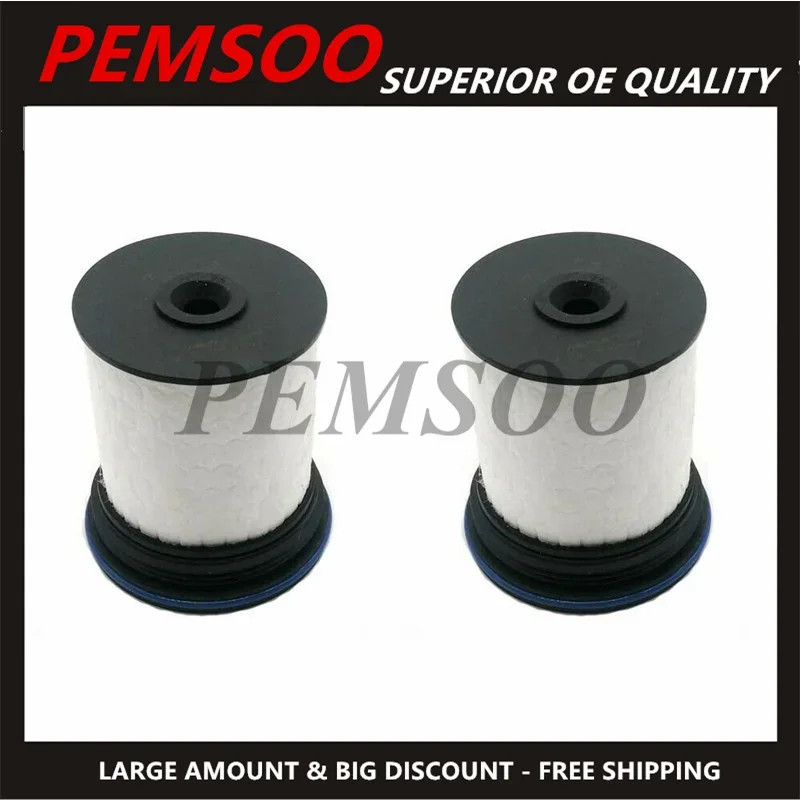 2 x Diesel Filter For Chevrolet Captiva Jeep Grand Cherokee 3.0TD Lancia Opel Vauxhall 04726067AA 4