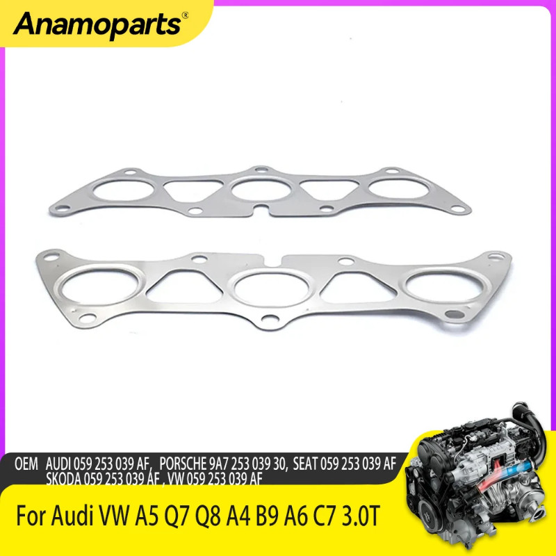 Exhuast Manifold Gasket ELRING 225.060 For Audi VW A5 Q7 Q8 A4 B9 A6 C7 3.0T 059253039AF