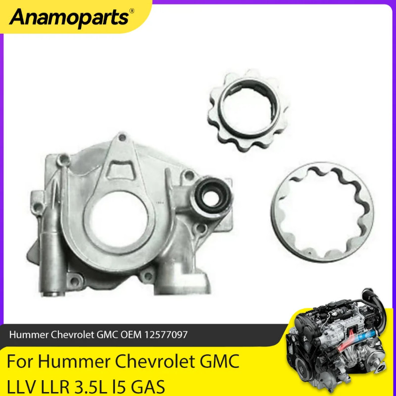 Engine Parts Oil Pump Repair Kit Fit 3.5 3.7 L LLV LLR For GMC Chevrolet Hummer H3 Trailblazer Isuz