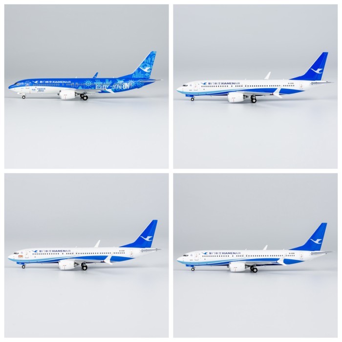 NG 88025 88029 64152 64153 Xiamen Airlines Boeing B737MAX8 เครื่องบินรุ่น 1/400