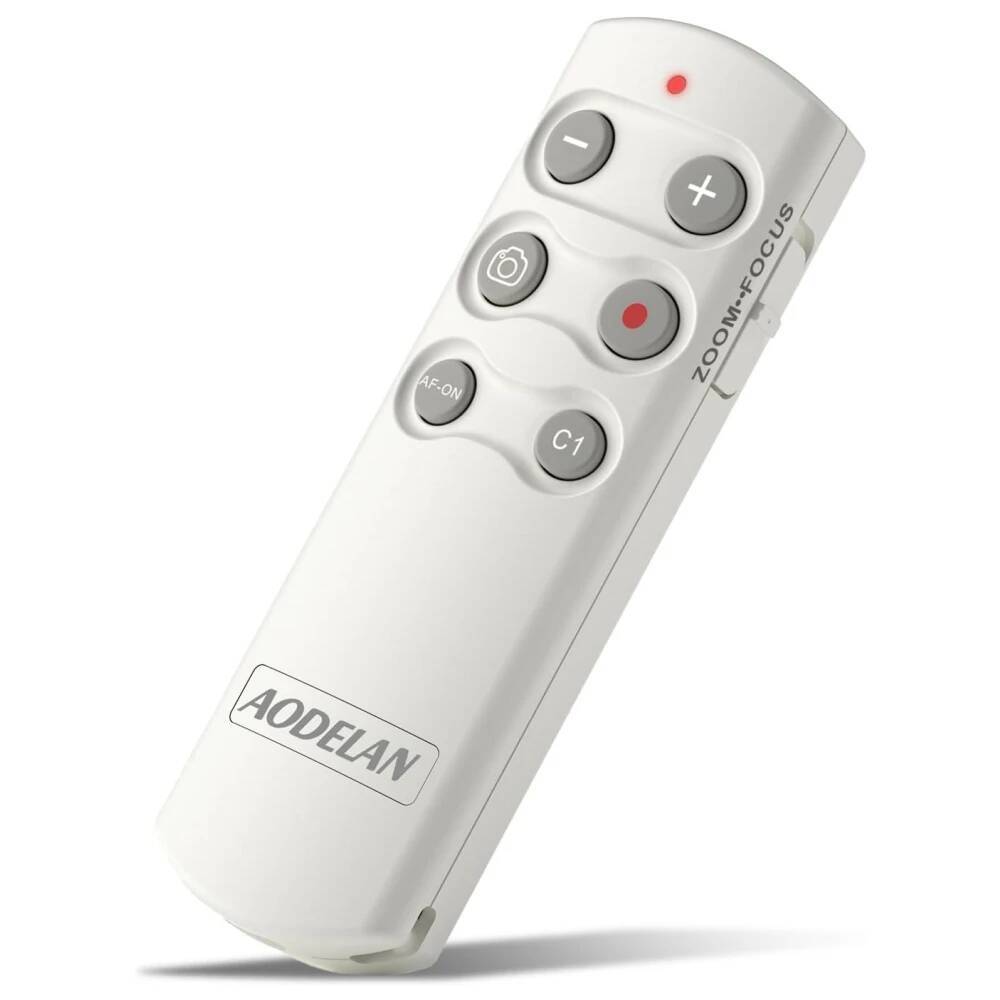 AODELAN รีโมทคอนโทรลไร้สายบลูทูธสําหรับกล้อง Sony ZV-E10II A9III ZV-E1 ZV-1 FX30 A7RV A7M4 A7IV A7II