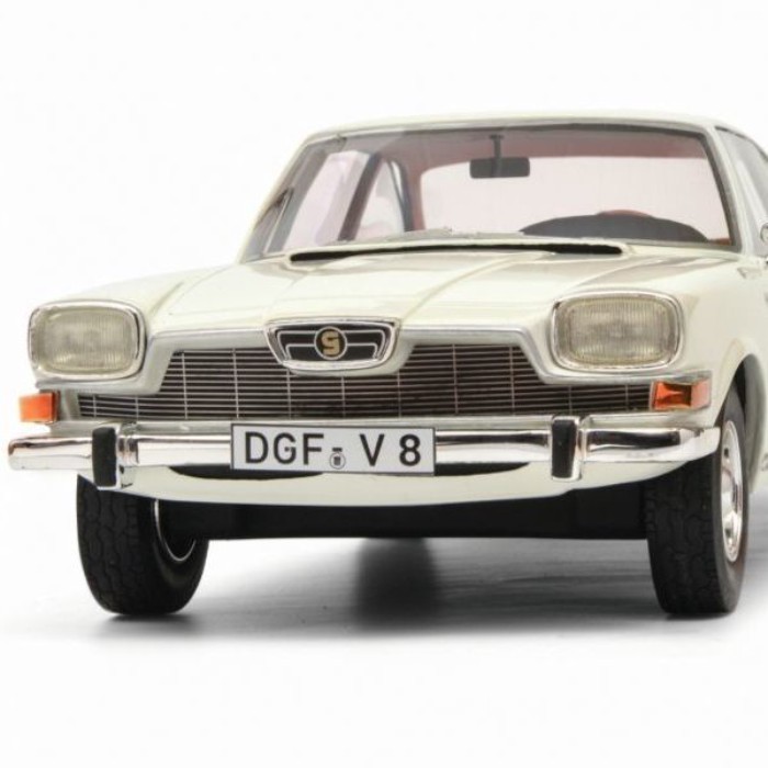 Schuco Schuco 1: 18 Glas 2600 V8 Glaerati กีฬาคลาสสิกรถเรซิ่นรถรุ่น