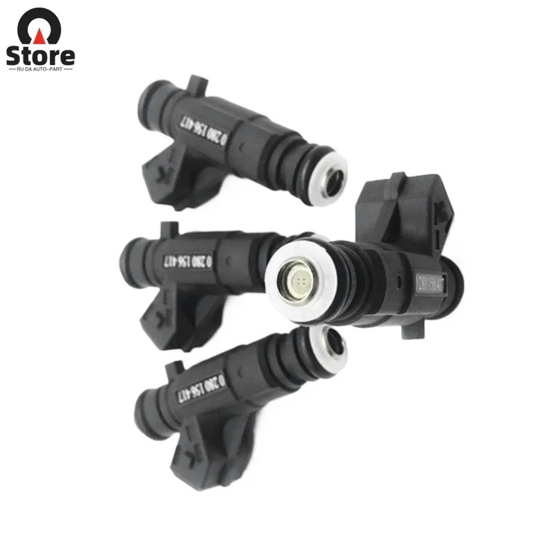 4PCS 0280156417 Car Accessories Nozzle Auto Parts Fuel Injector for DFSK V27 HAIMA FSTAR MINI VAN
