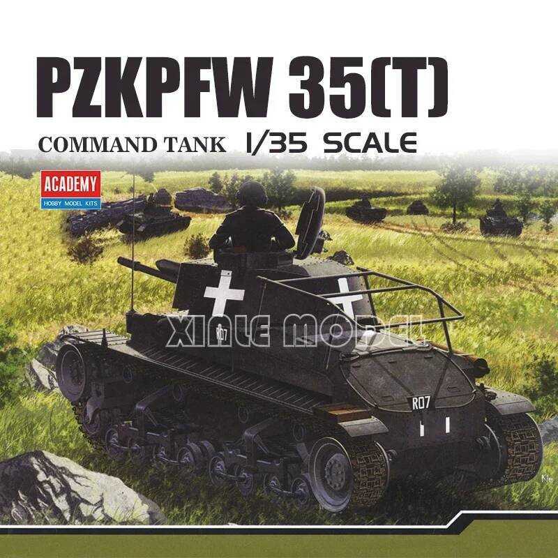 C Academy 13313 Pz.Bef.Wg 35T Command Tank 1/35 Scale Model Kit