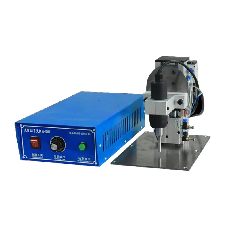 110V/220V Portable Spot Welder Spot Welder Ultrasonic Mask with Spot Welder Oil and Water Separatio