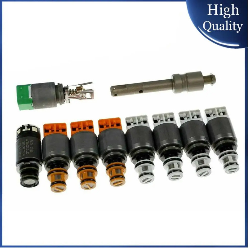 1set Gearbox Solenoids Kit Transmission 8 Speed Mechatronics 1087298388 # 1087.298.388 for BMW 8HP4
