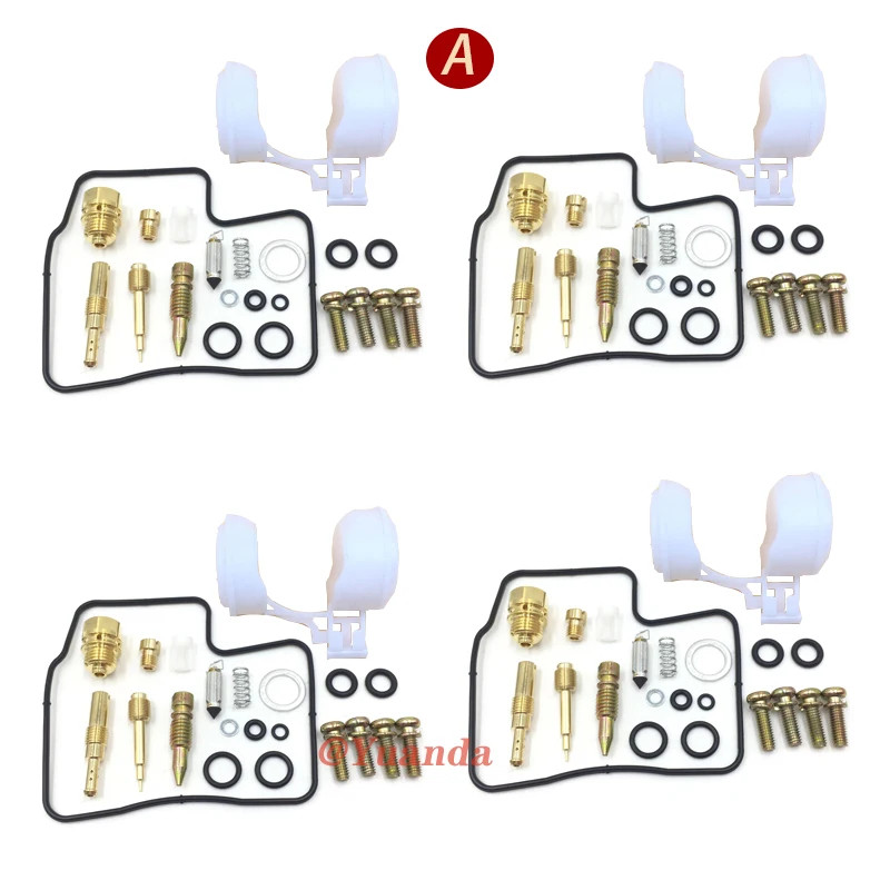 4 Set For Honda V45  Magna VF750C  VF750S VF750 VF 750 C S 750C 750S Motorcycle Carburetor Repair K