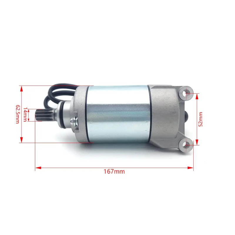 CB250-F Starter Motor Motorcycle Start Electrical Engine 11 Teeth for ZONGSHEN 250CC