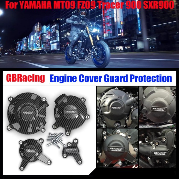 Motorcycles Engine cover Protection case For YAMAHA MT09 FZ09 Tracer 900/900GT SXR900 Engine Covers