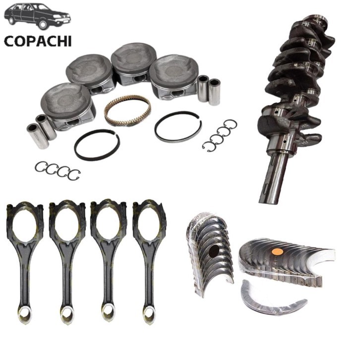 1set 2TRFE Engine Crankshaft Piston Rebuild Kit For 05-16 Toyota Tacoma 2.7L DOHC 16V Engine Car Ac