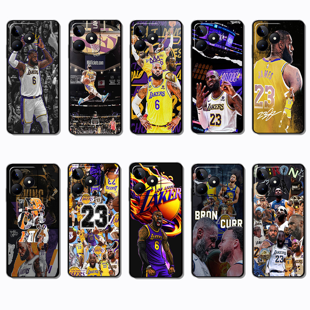สําหรับRealme C51S C67 C68 C63 C61 P1 หมายเหตุ 50 LeBron Jamesรุ่นเดียวกันเคสโทรศัพท์ป้องกันการตก