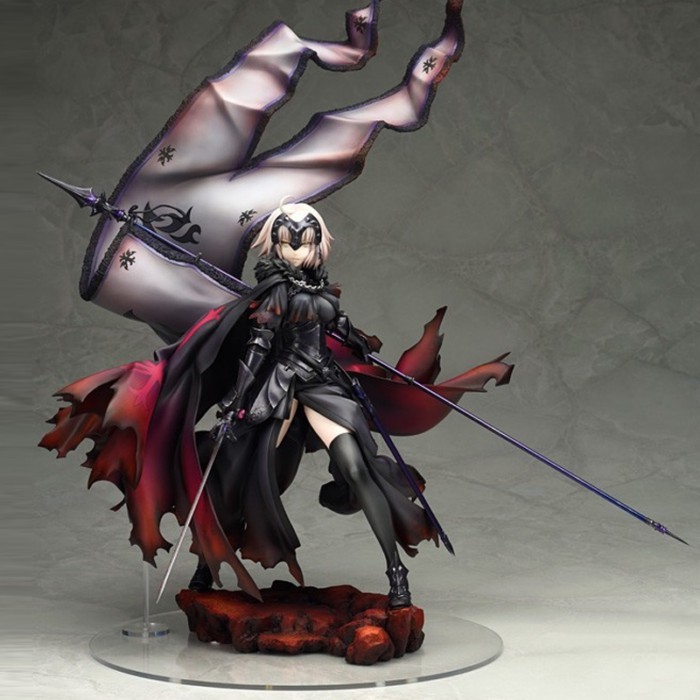 พร้อมส่ง Destiny-Crown Designated Joan of Arc Figure Avengers Joan of Arc AlterFate/GrandOrder Black