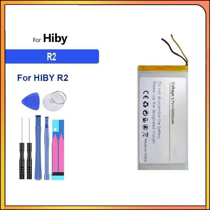 Music Player Battery For HiBy R5 Saber / R6 Pro II/ R3 pro/ R2/ R8 /R8S /WU12500mAh-5000mAh