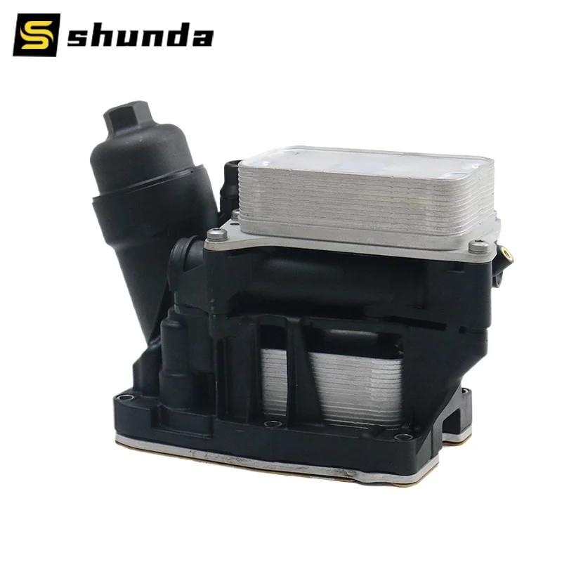 11428507697 High Quality Car Engine Oil Filter Assembly Housing & Cooler For BMW Series X3 X5 N47 N