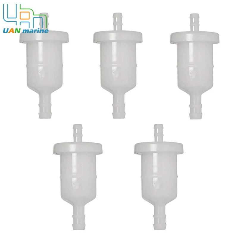 5PCS Inline Fuel Filter 16910-ZV4-015 for Honda BF 8 9.9 10 15 20 25 30HP 4 Strock Outboard GC135 G