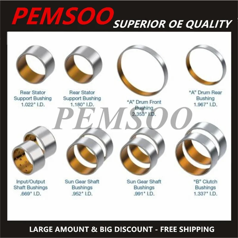 New Transmission Bushing Repair Kit for BMW for AUDI ZF6HP26 ZF6HP28 6HP26 6HP28 Car Accessies  (12