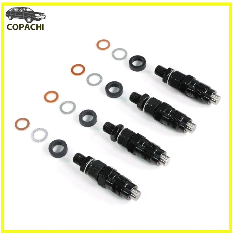 4Pcs Diesel Fuel Injector For Mitsubishi Pajero Triton Delica 4D56 4D56T 2.5L D4BX D4BA G6BAJ D4BF