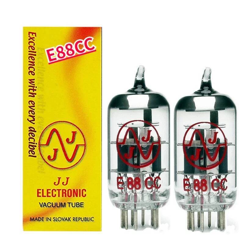 JJ E88CC หลอดสูญญากาศเปลี่ยน 6N11 ECC88 6DJ8 6922 โรงงาน Test และ Match สัญญาณหลอดเครื่องขยายเสียงบล
