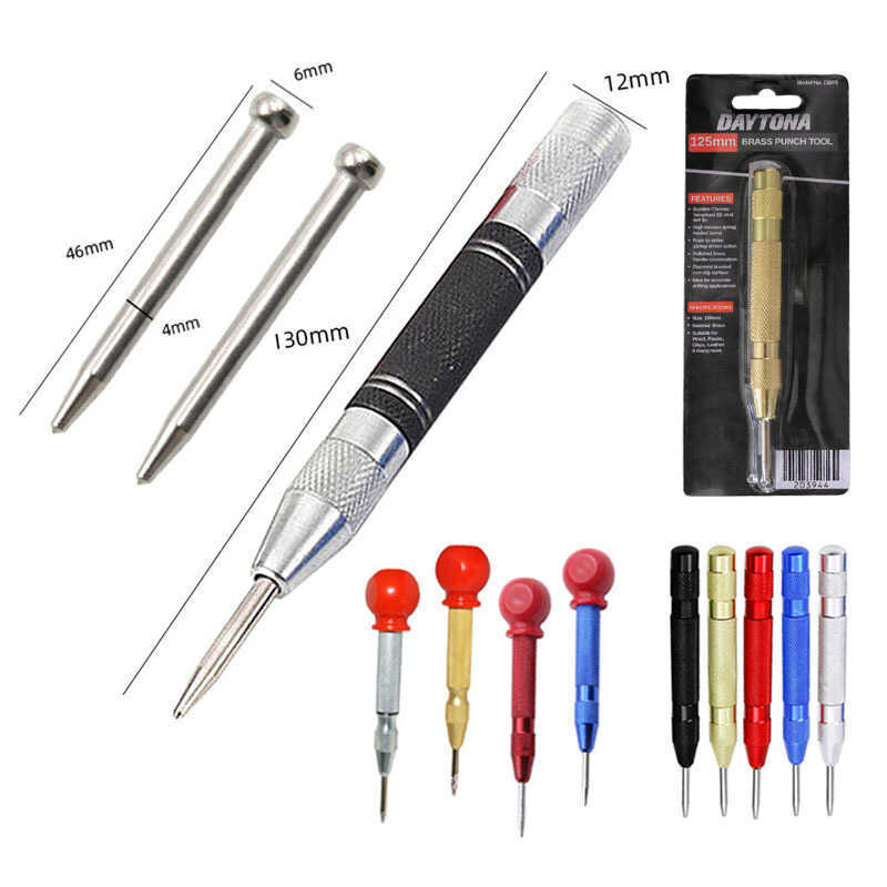 Yunbei Center Punch Locator ความแข็งสูง Punch Glass Strike เข็มหน้าต่าง Breaker Center Punch Fixed P