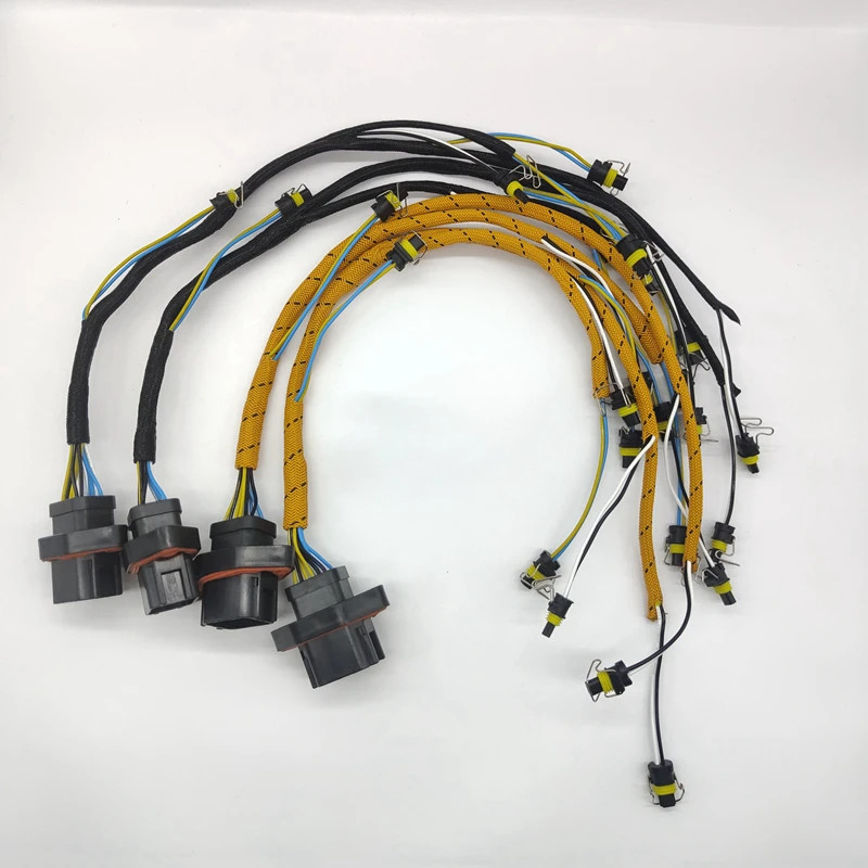 Excavator Parts For Caterpillar E330D E336D C9 Engine Fuel Injector Wiring Harness 215-3249 419-084