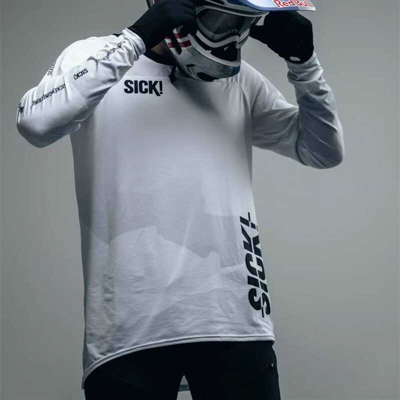 รถจักรยานยนต์ออฟโรด Endurance Race แบบแขนยาว ระบายอากาศได้ดี