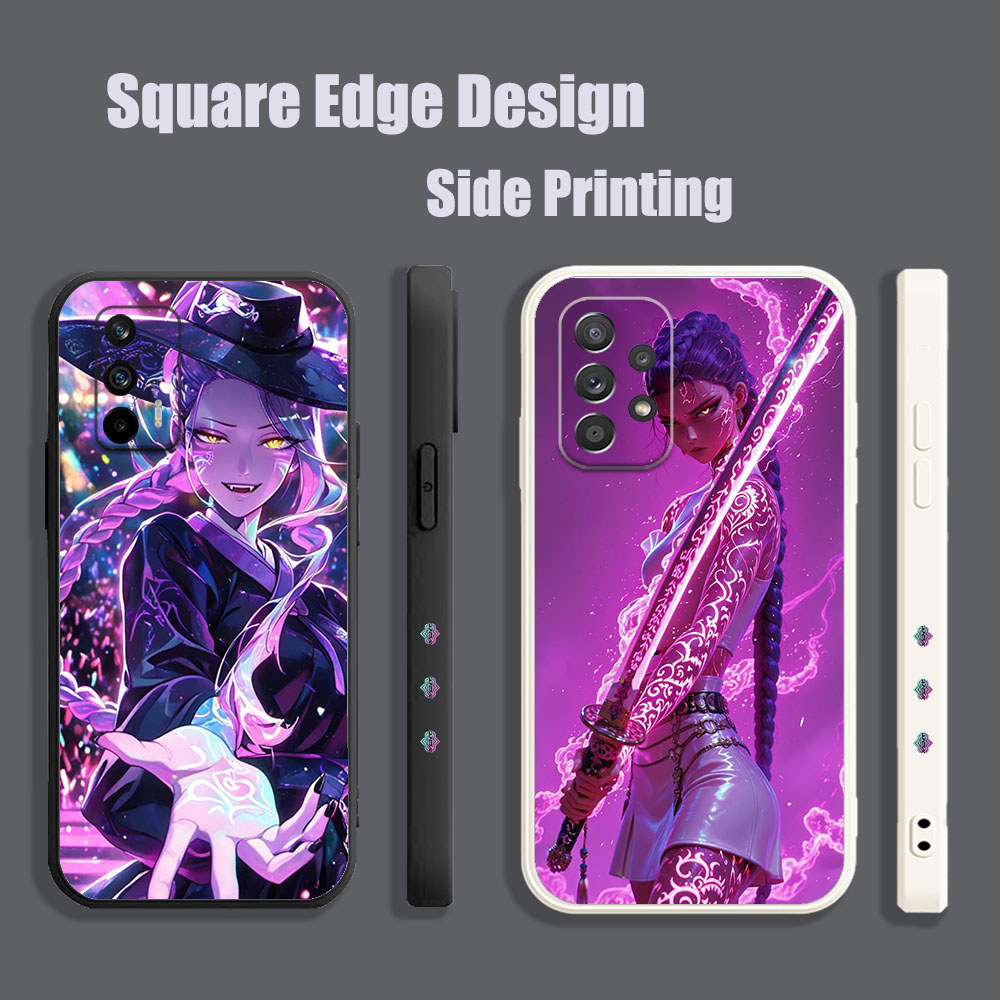 สําหรับOPPO A71 F9 Pro Reno6 Z Reno5 A94 A8 A31 2020 A1K A7X Huntrix Kpop Demon Hunters Rumi Zoey Mi