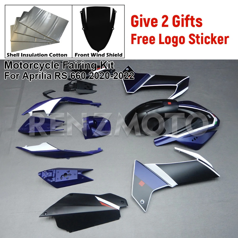 2022 FOR Aprilia RS660 RS 660 Complete Body Kit ABS Plastic Sticker Ready with Free Accessories & C