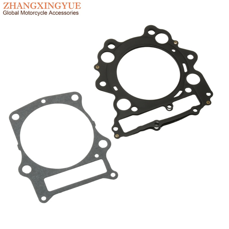 ATV Cylinder Gasket Set For Yamaha Grizzly 660 YFM660 YXR660F Rhino YFM660R Raptor 660cc 3YF-11181-