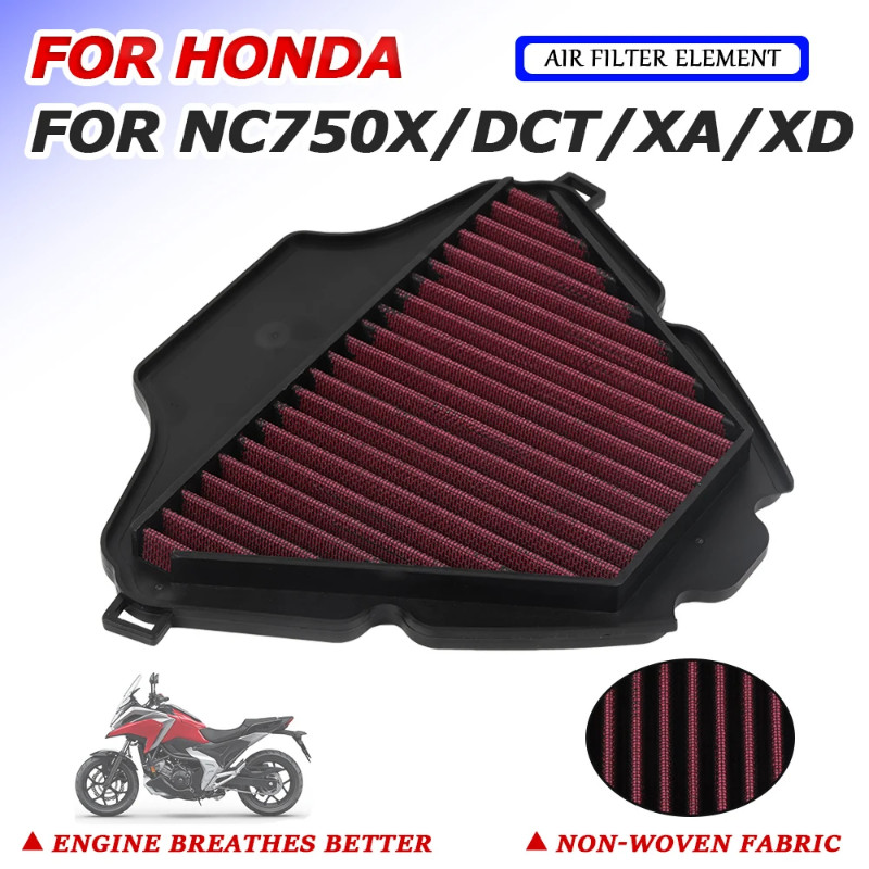 Motorcycle Air Filter Intake Cleaner FOR Honda NC 750 X 750X XA XD NC750X DCT NC750 X 2023 Air Elem