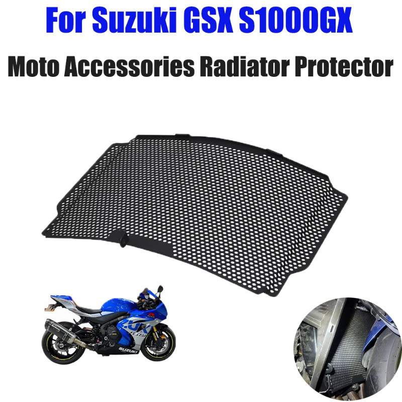 For Suzuki GSX S1000GX GSXS1000 GX GSX-S 1000 GX GSXS1000GX Radiator Guard Protective Cover Moto Ac