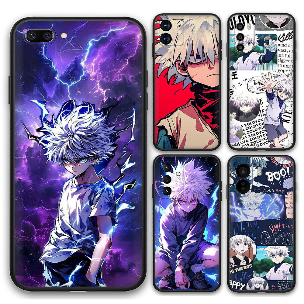 Redmi 6 6A 6Pro 7 7A 8 8A เคสโทรศัพท์ 825Y Killua Zoldyck ซิลิโคนอ่อนนุ่มฝาครอบ TPU สีดํา