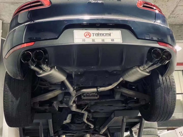 Custom For Porsche Macan 3.6T Car Exhaust Catback Pipe Stainless Steel Kit + Free Shipping + Free C