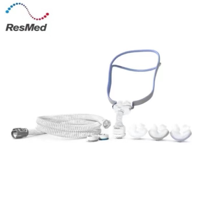 Airmini Airfit P10 Mask Pack for Resmed Air Mini CPAP Nasal Pillow Set with Headgear Short Tube and