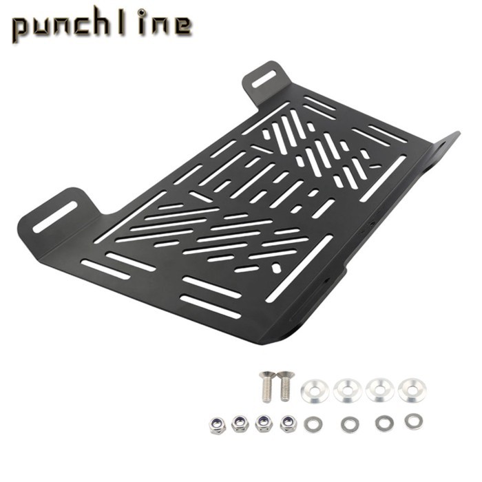 For Motorcycle Rear Luggage Support Shelf Case Holder Trunk Frame Plate Bracket Universal For Mount