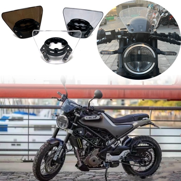 Motorcycle windshield Accessories For Husqvarna Svartpilen 401 Vitpilen 401 Svartpilen401 Vitpilen4