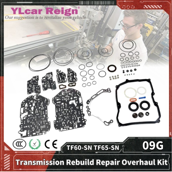 09G TF60-SN TF65-SN Automatic Transmission Gearbox Overhaul Rebuild Repair Kit Seals Gasket Fit O-r