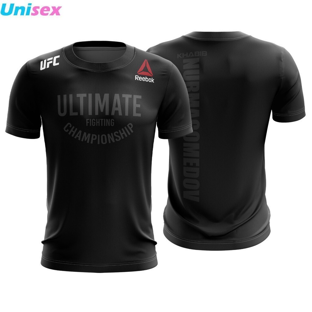 เสื้อยืดไมโครไฟเบอร์ UFC ตัวแทน Khabib Nurmagomedov